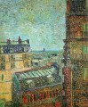 View of Paris from Vincent s Room in the Rue Lepic Vincent van Gogh